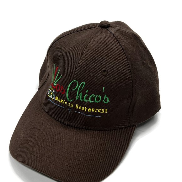 Chico's Mexican Restaurant Hat Wool Blend Adjustable Cap Brown - Picture 2 of 6